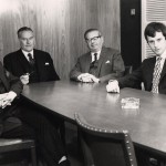 1972 Directors (from left to right) Brandon Hayward, Roy Hayward, Angus Andrews & David Barrows