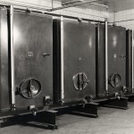 1972 new 25 hectare litre storage tanks installed in Willow Walk cellars