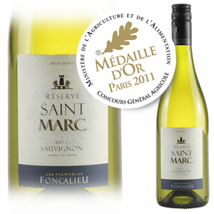 Reserve st marc sauvignon gold medal